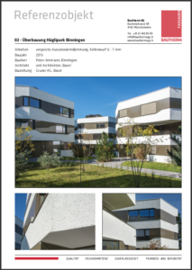 Neubau PDF Download - Fassaden von Bautherm AG Münchenstein